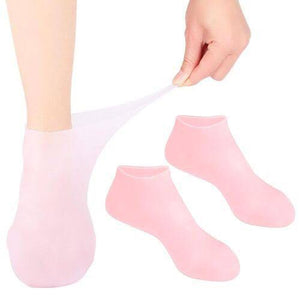 Full Silicon Gel Socks, Anti Crack Heel Socks, Moisturizing Socks For Foot Care And Heel, Full Length Silicone Foot Protector, Cracked Heel Treatment Socks, Men And Women Gel Heel Protectors